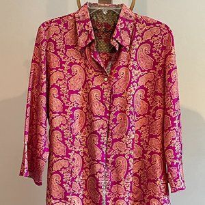 Robert Graham Silk Blouse